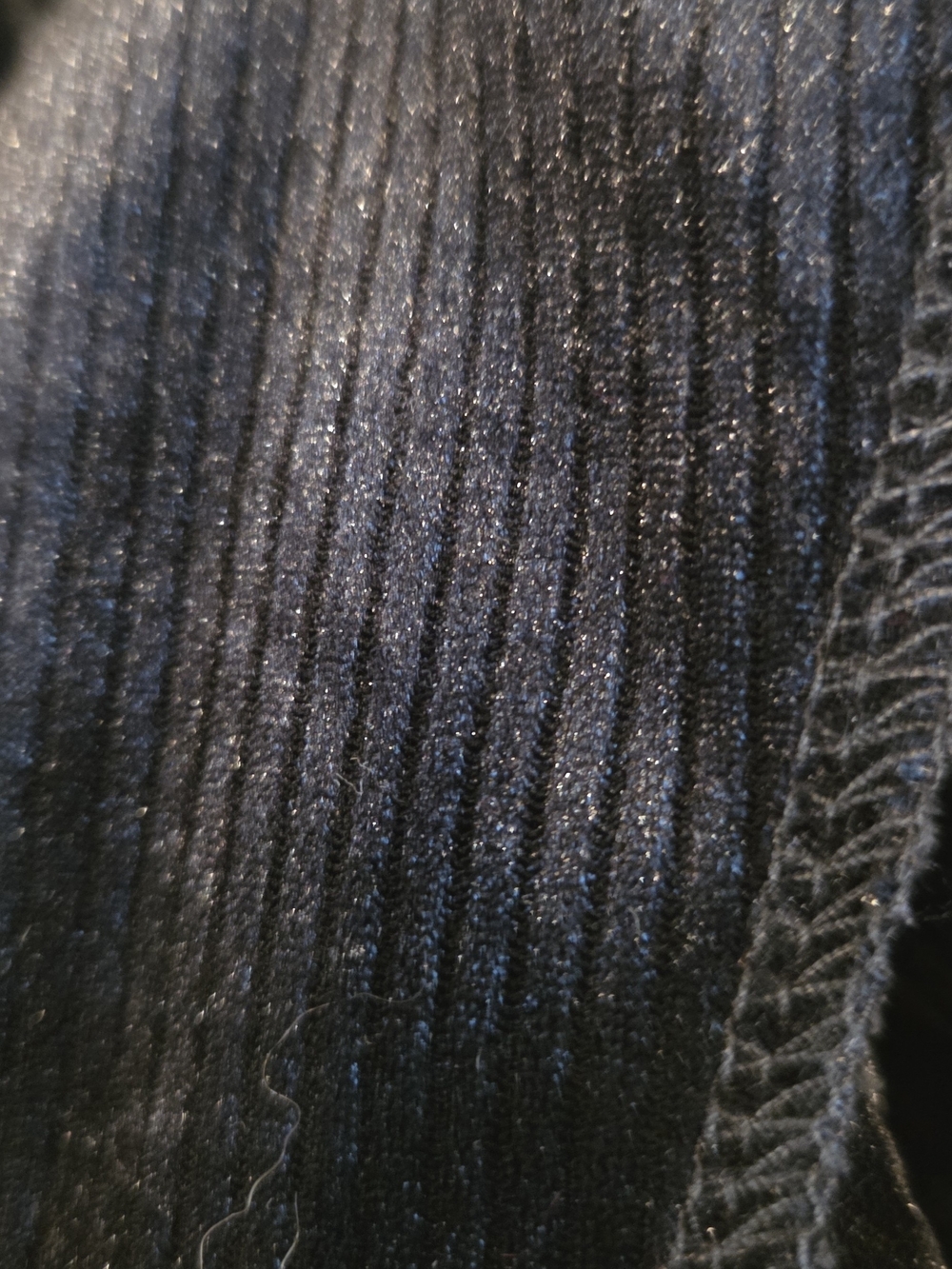 Killstar Black Flared Crystal Cord Jumpsuit - Picture 6 of 7